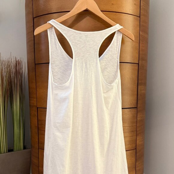 🤍 Velvet by Graham & Spencer White Semi-sheer Beach Pool Cover-up Size S/XS - Picture 5 of 6
